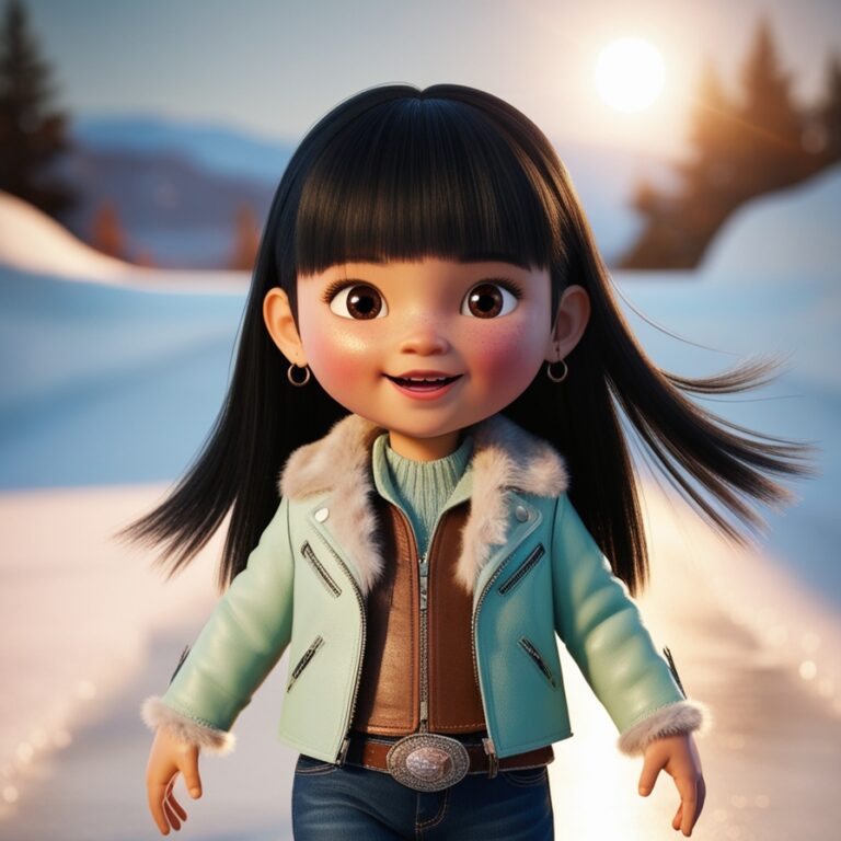 Ai child girl
